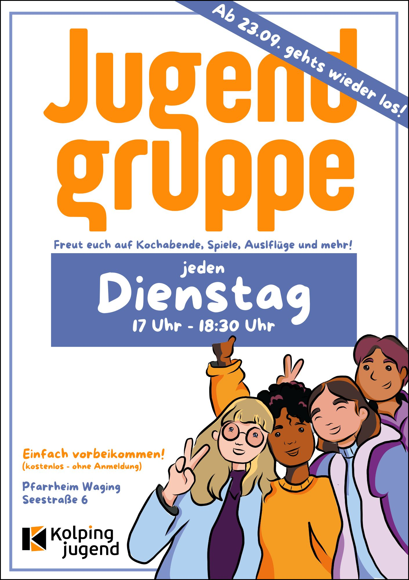 2025 08 18 KJ Jugendgruppe mit Banner